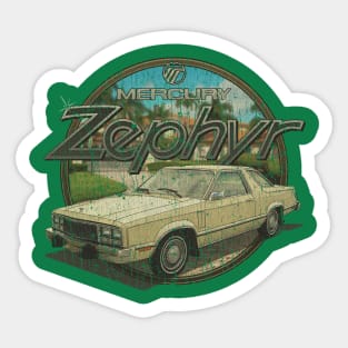 Mercury Zephyr Z-7 1978 Sticker